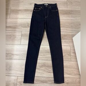 GRLFRND “Kendall” Skinny Jeans – Dark Wash – High Rise – Size 25